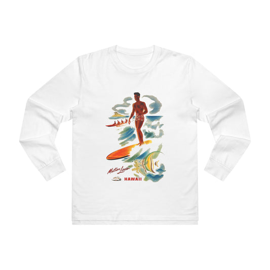 Surf Hawaii Long Sleeve T-Shirt - Retro Au Go Go
