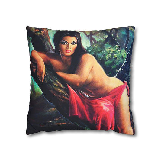 Woodland Goddess Cushion Cover - Retro Au Go Go