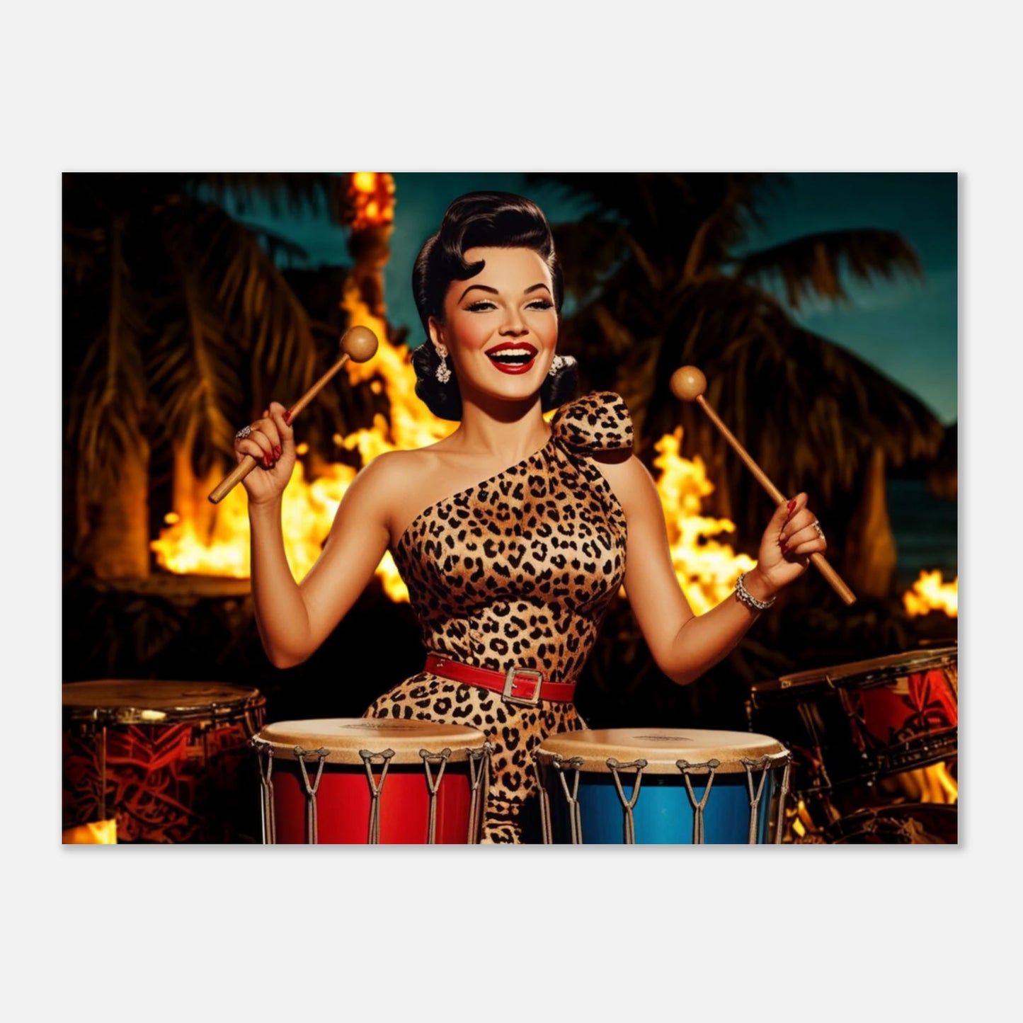 Fine Art Poster - Retro Au Go Go