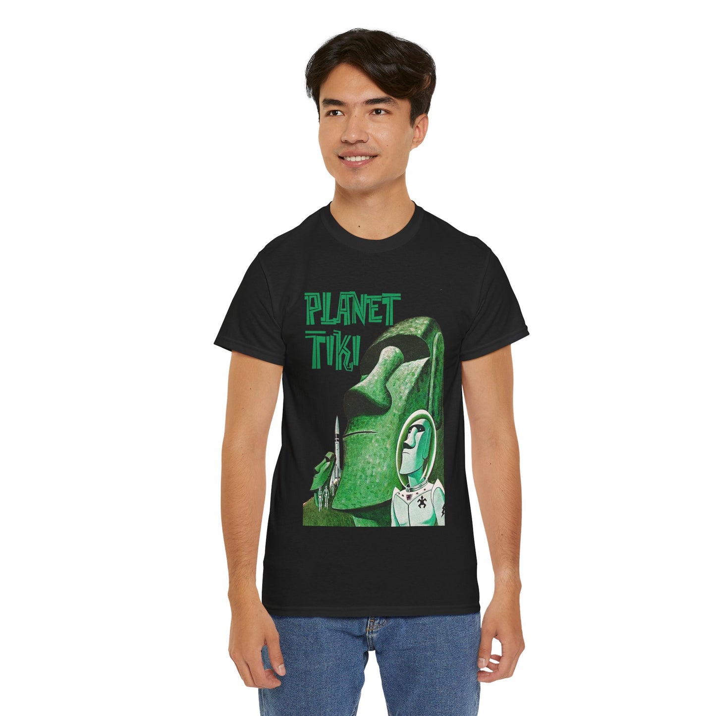 Planet Tiki T-shirt - Retro Au Go Go