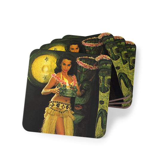 Mystery Hula Coaster Set - Retro Au Go Go