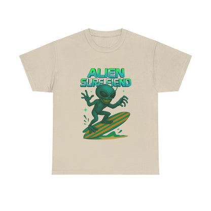 Alien Surf Fiend T-shirt - Retro Au Go Go
