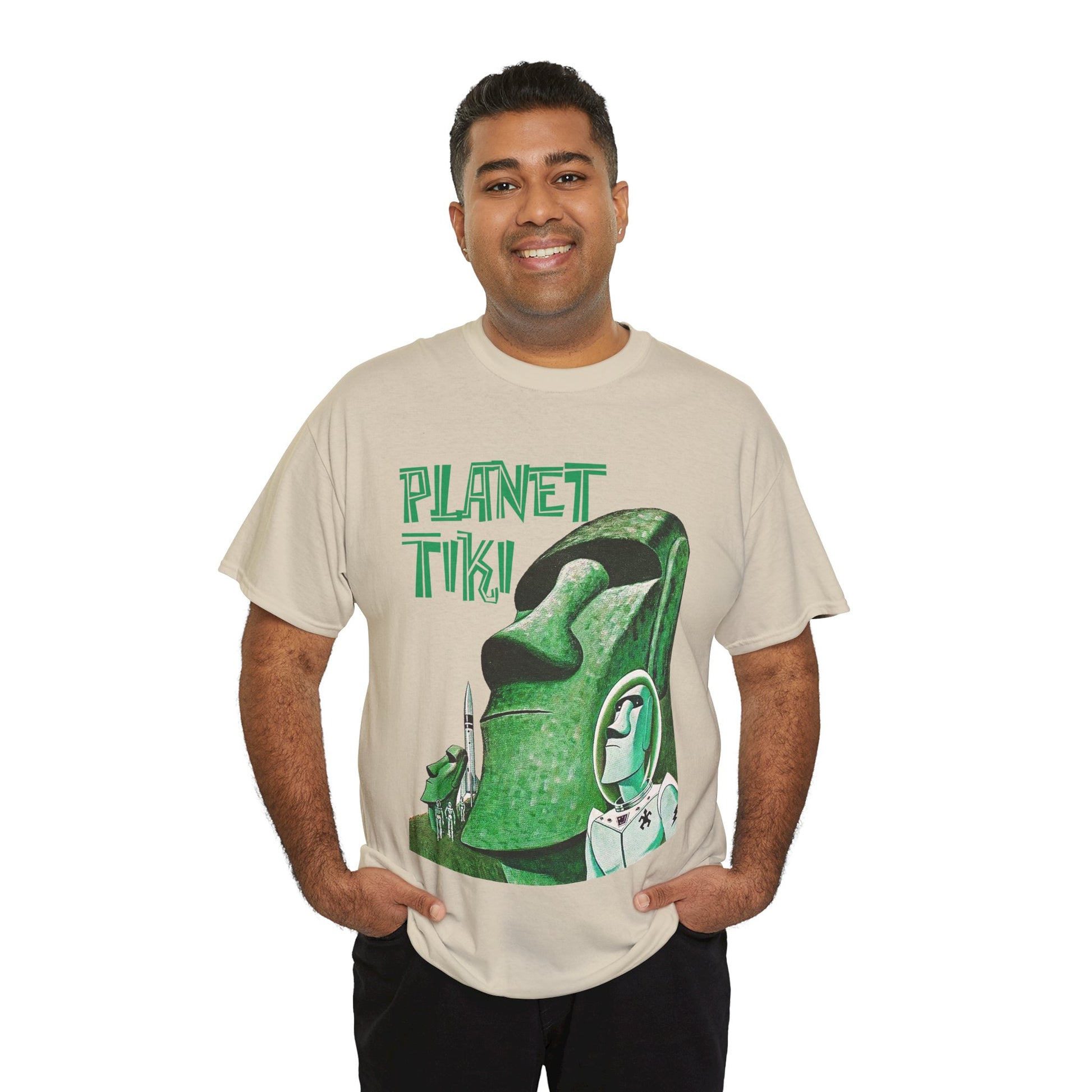 Planet Tiki T-shirt - Retro Au Go Go