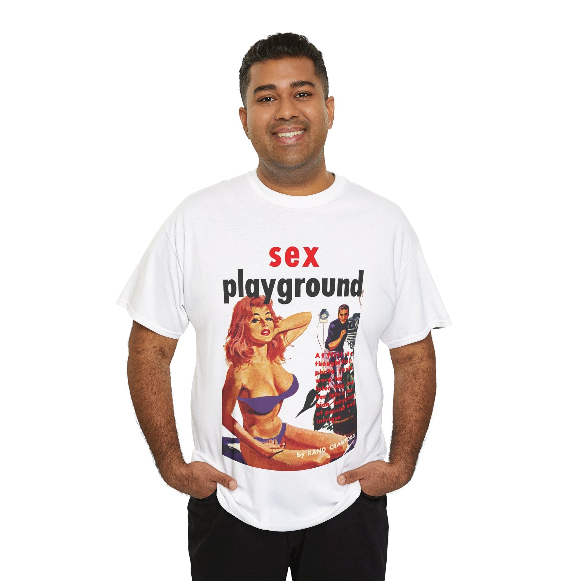 Sex Playground T-shirt - Retro Au Go Go