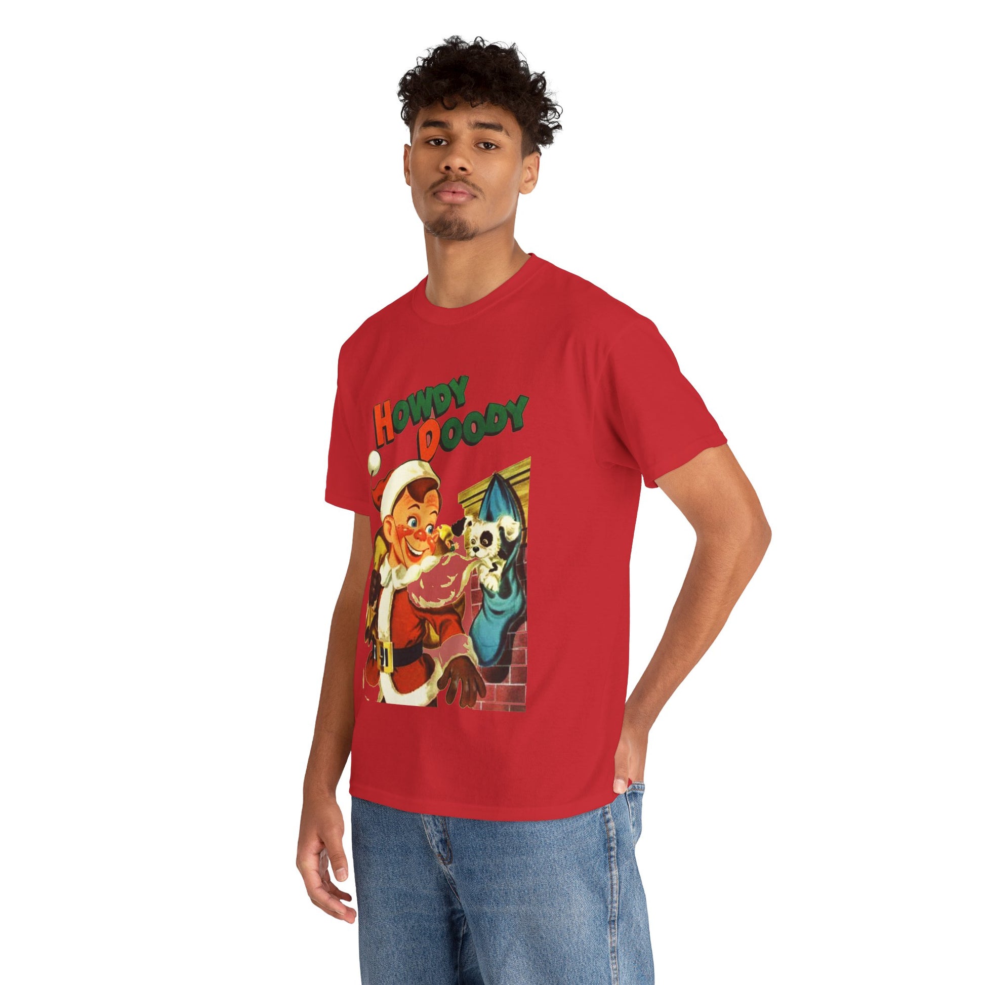 Howdy Doody Christmas T-shirt - Retro Au Go Go
