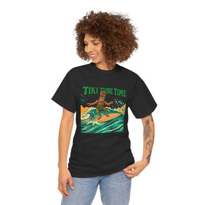 Tiki Tube Time T-shirt - Retro Au Go Go