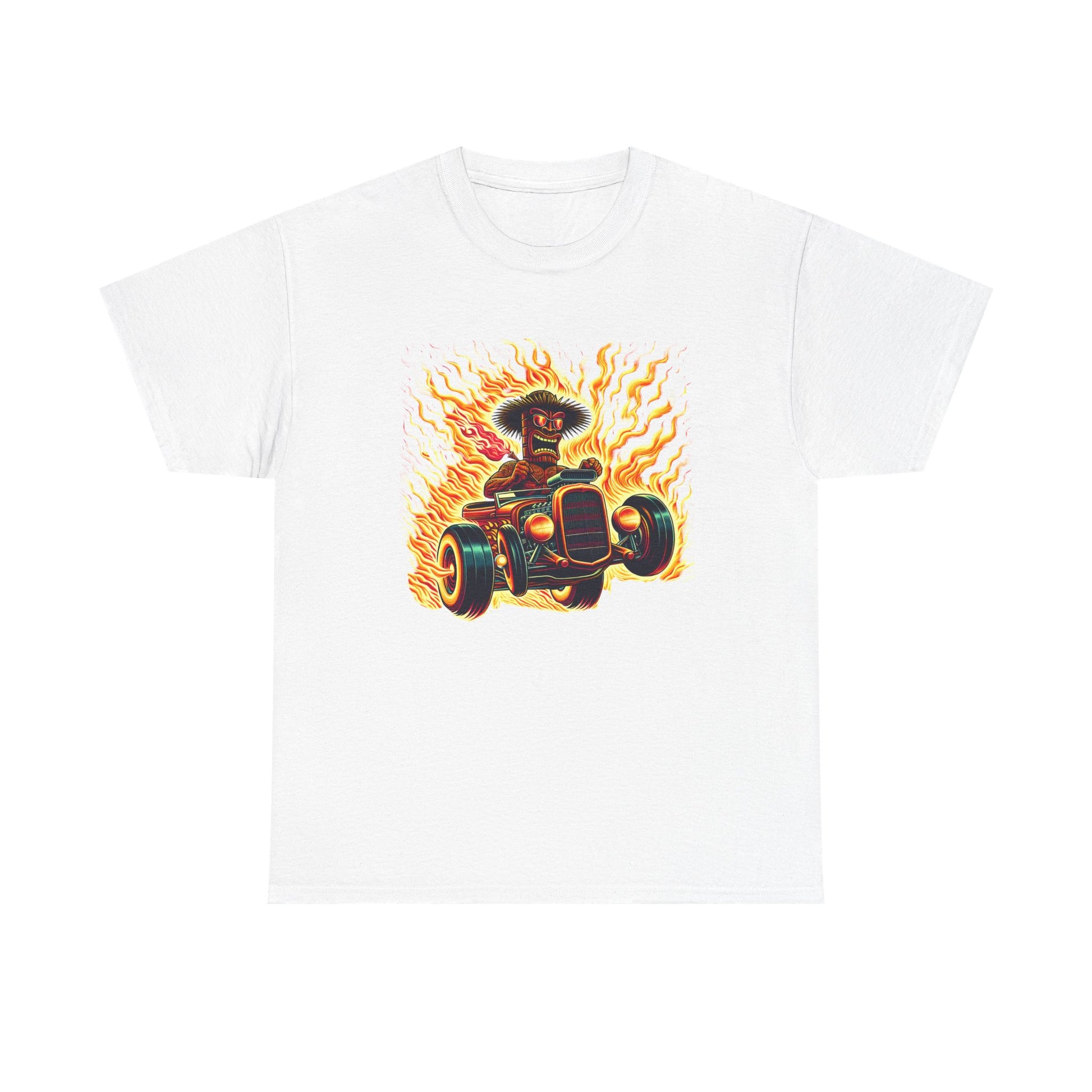Tiki Hotrodder T-shirt - Retro Au Go Go