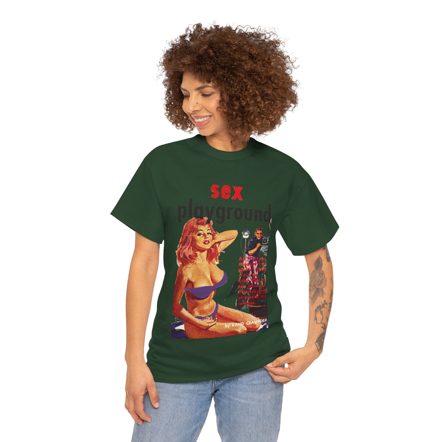 Sex Playground T-shirt - Retro Au Go Go