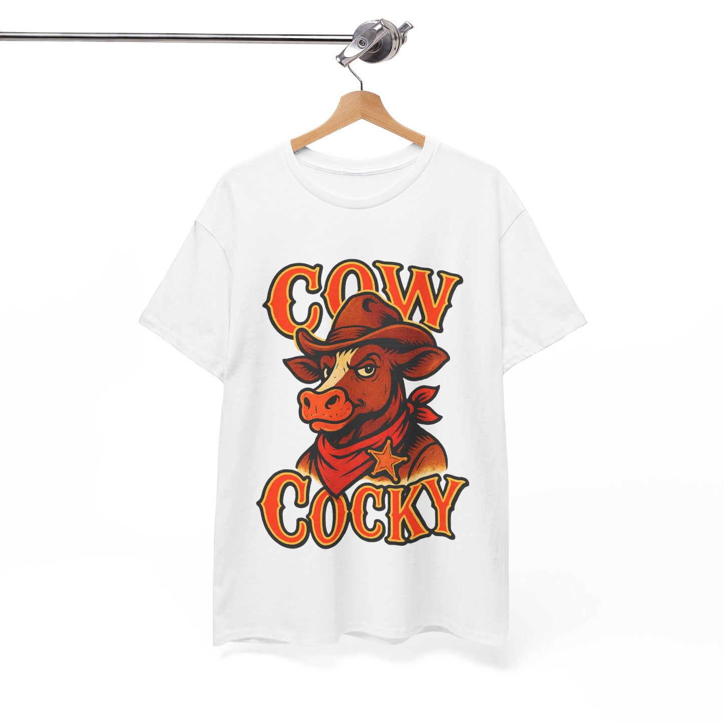 Cow Cocky T-Shirt - Retro Au Go Go