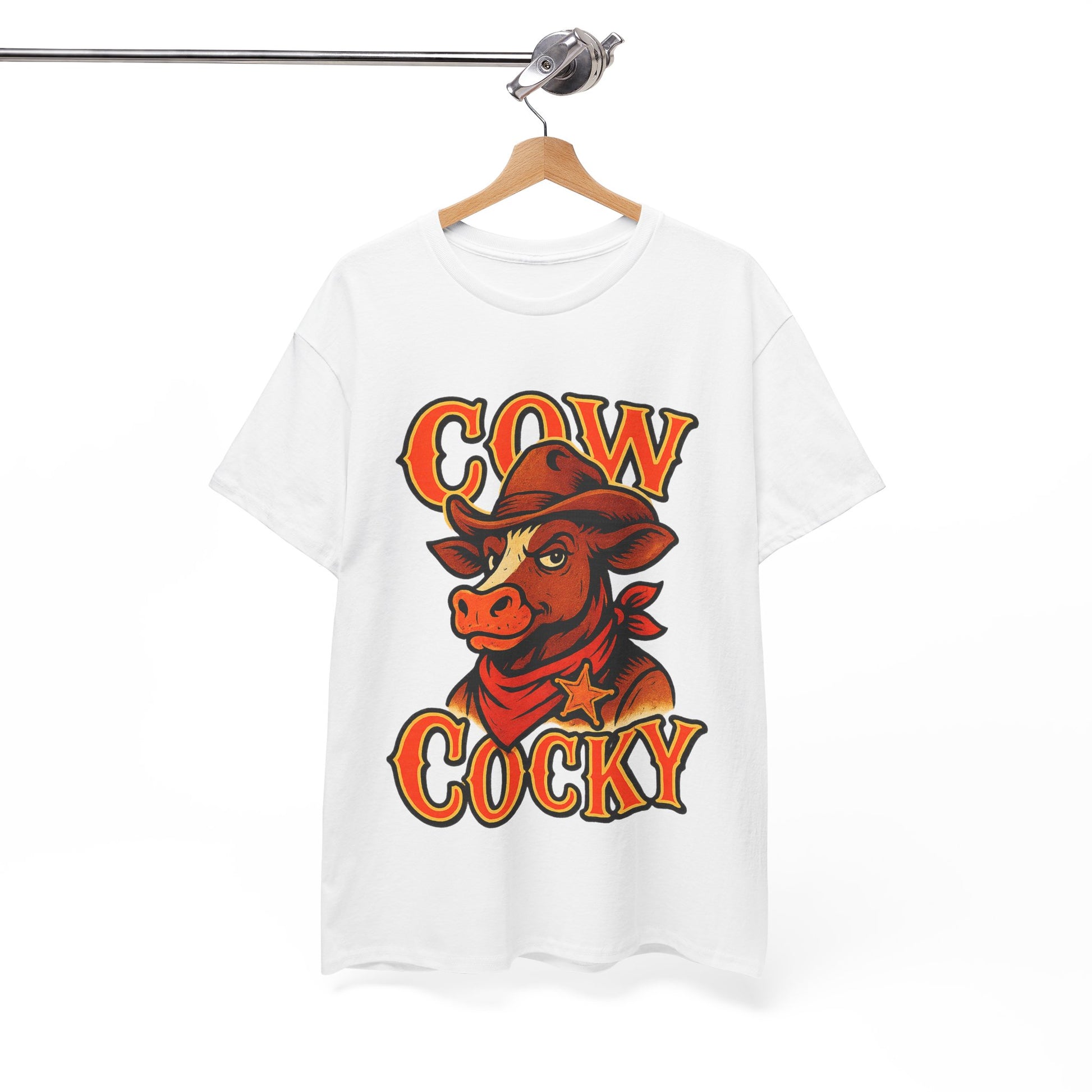 Cow Cocky T-Shirt - Retro Au Go Go