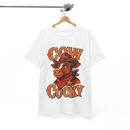 Cow Cocky T-Shirt - Retro Au Go Go