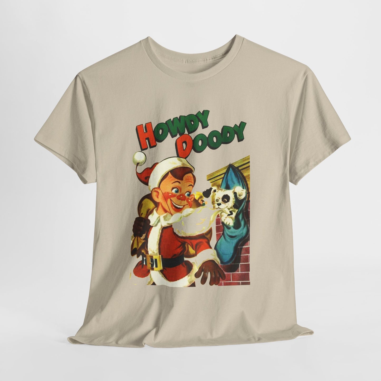 Howdy Doody Christmas T-shirt - Retro Au Go Go