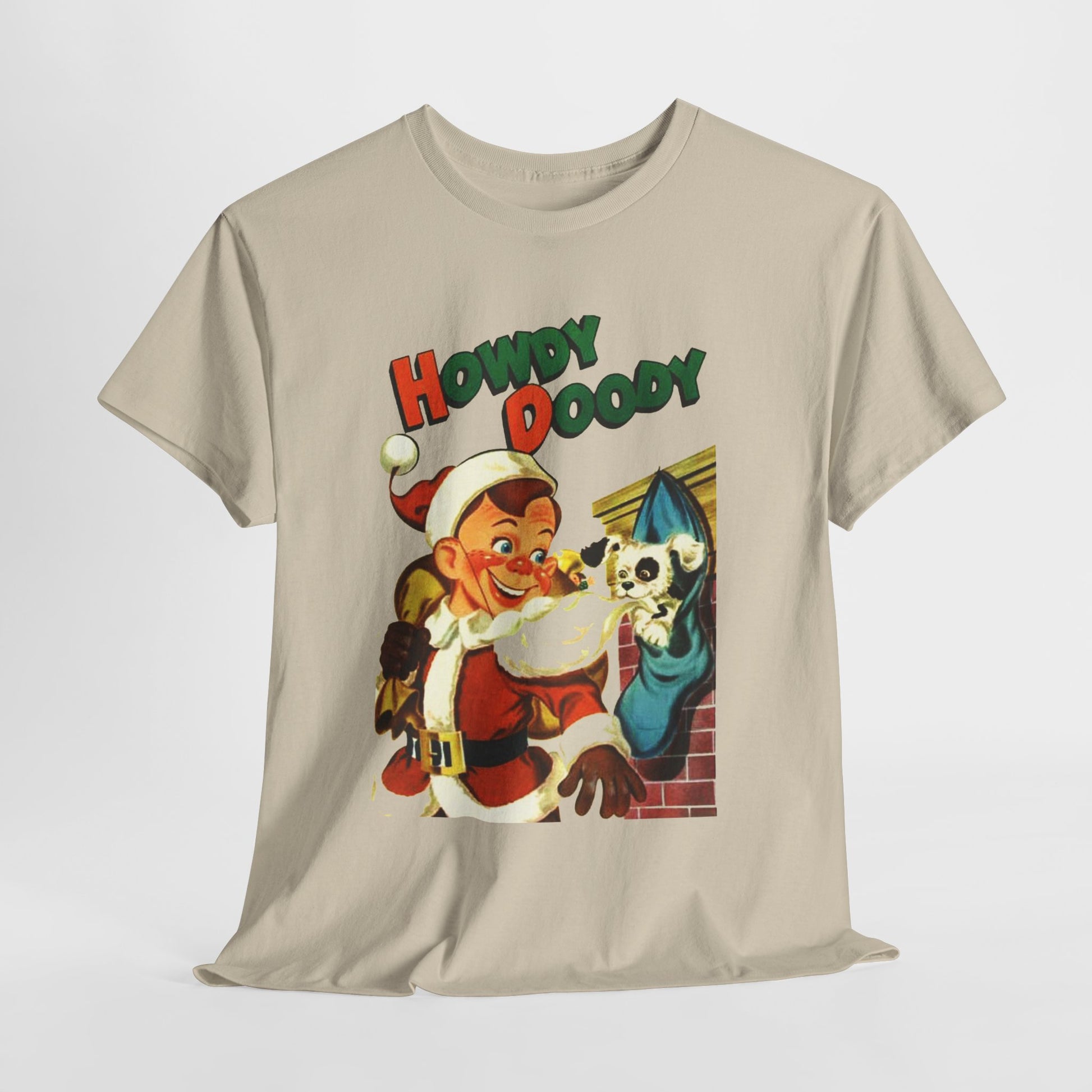 Howdy Doody Christmas T-shirt - Retro Au Go Go