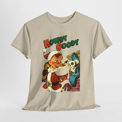 Howdy Doody Christmas T-shirt - Retro Au Go Go
