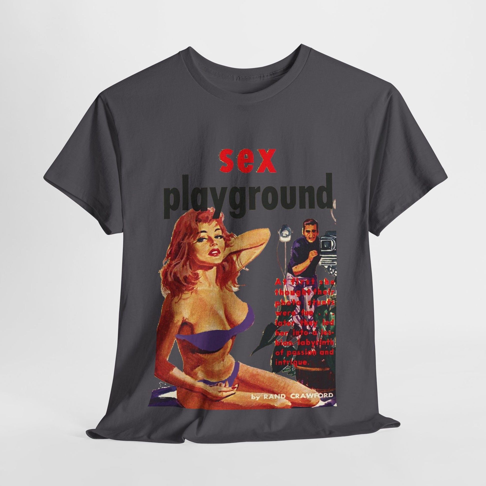 Sex Playground T-shirt - Retro Au Go Go