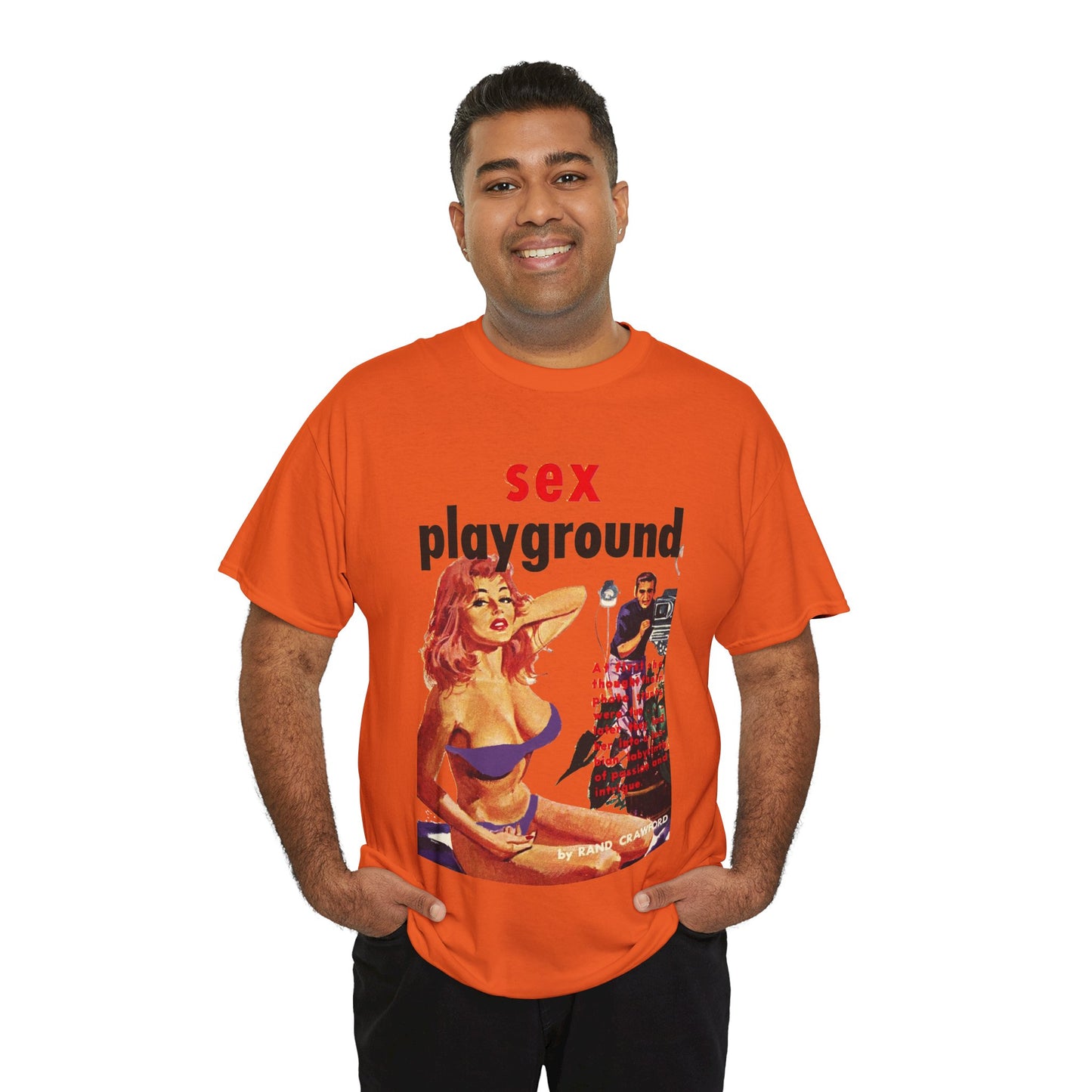 Sex Playground T-shirt - Retro Au Go Go