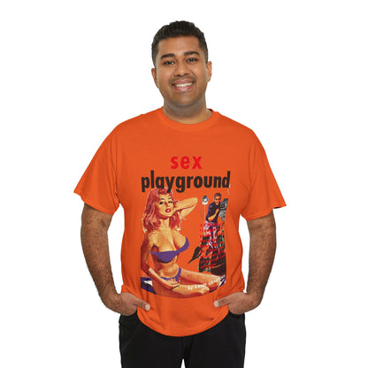 Sex Playground T-shirt - Retro Au Go Go