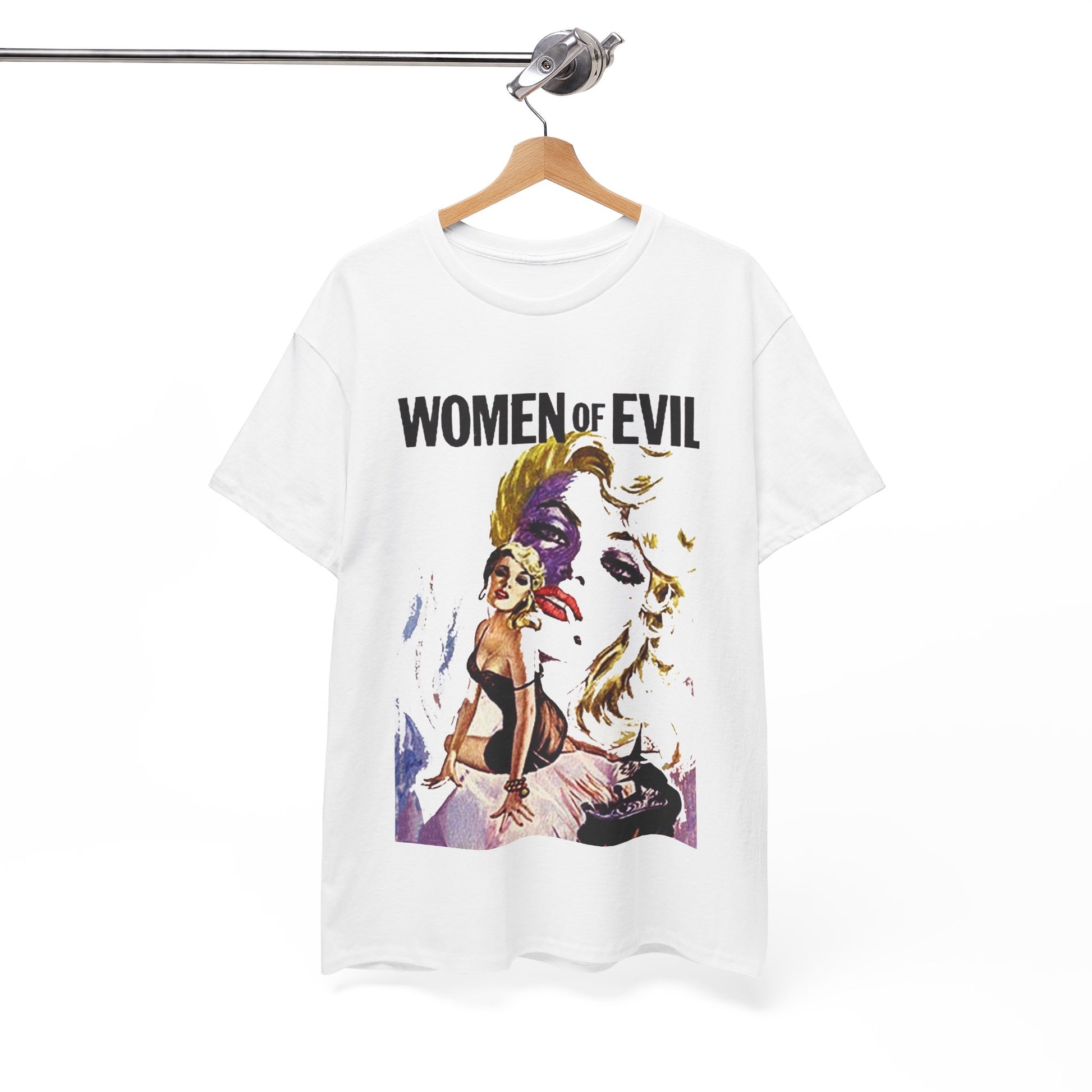 Women Of Evil T-shirt - Retro Au Go Go