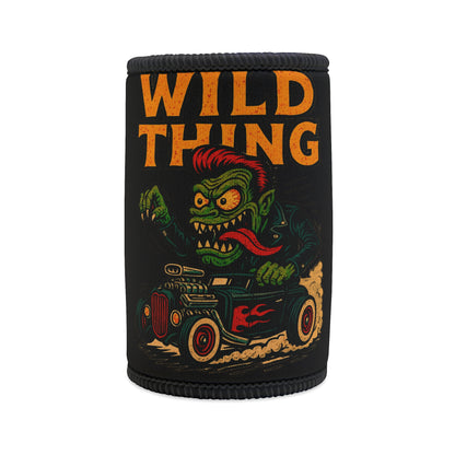 Wild Thing Rodder Stubby Cooler - Retro Au Go Go