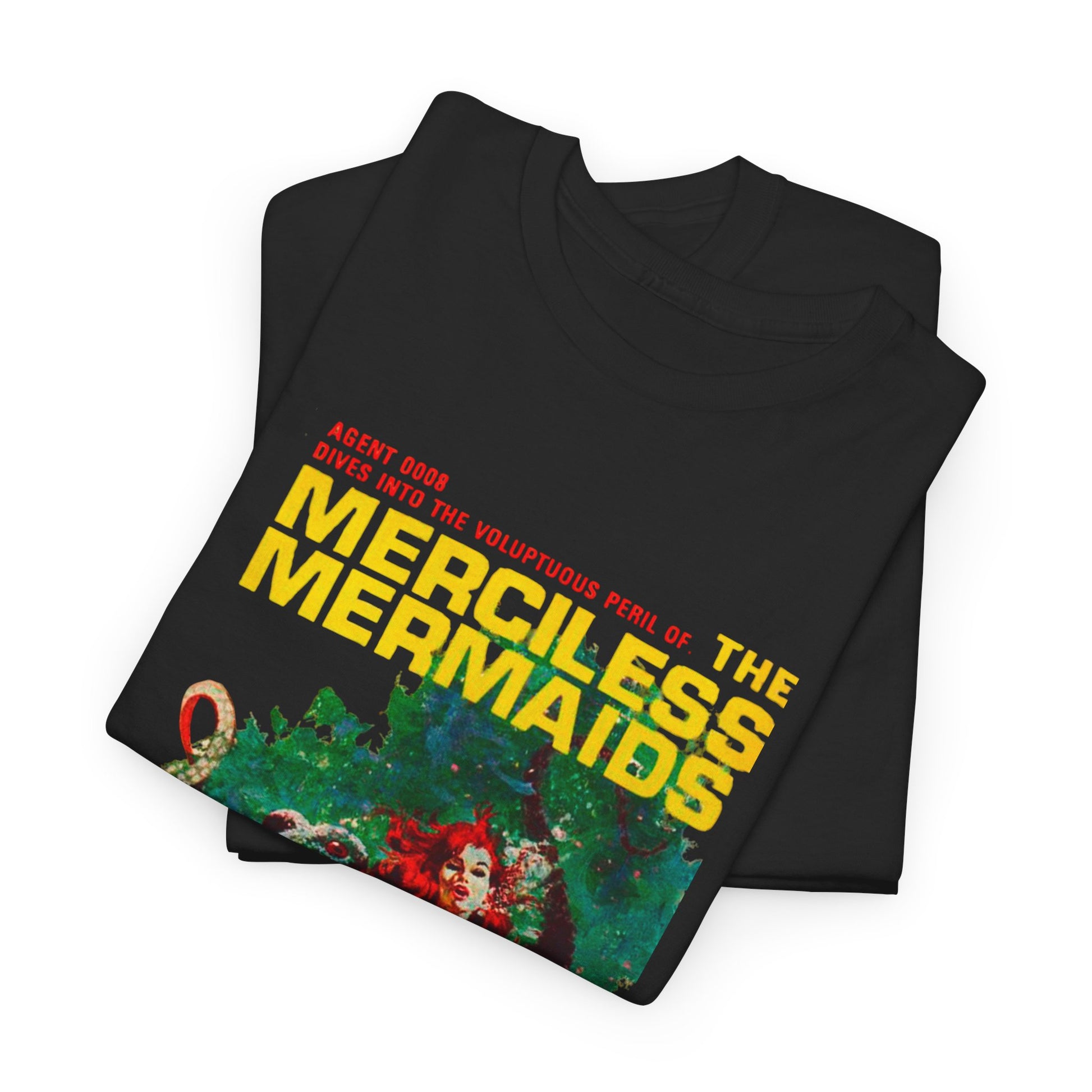 Merciless Mermaids T-shirt - Retro Au Go Go