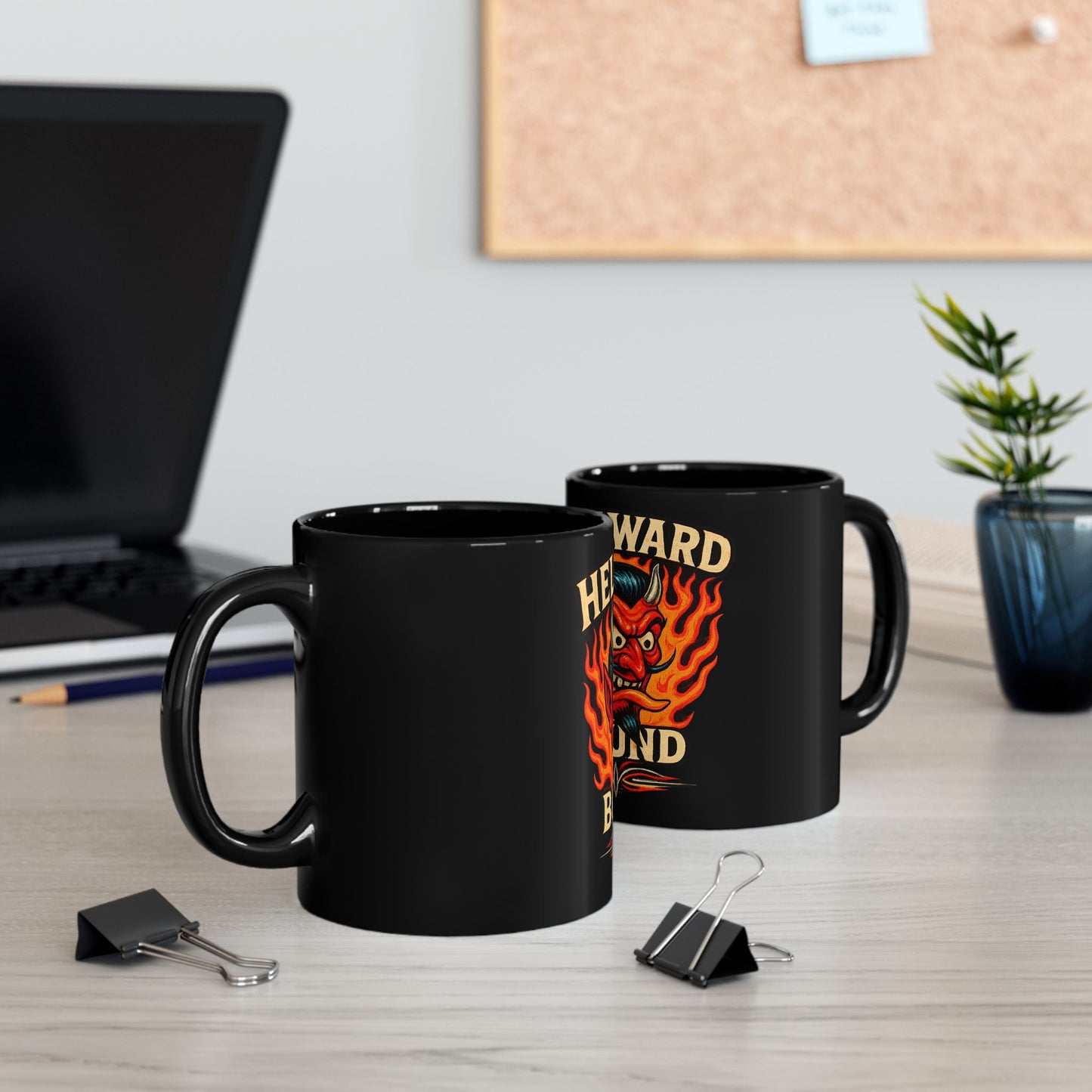 Hellward Bound Coffee Tea Mug - Retro Au Go Go