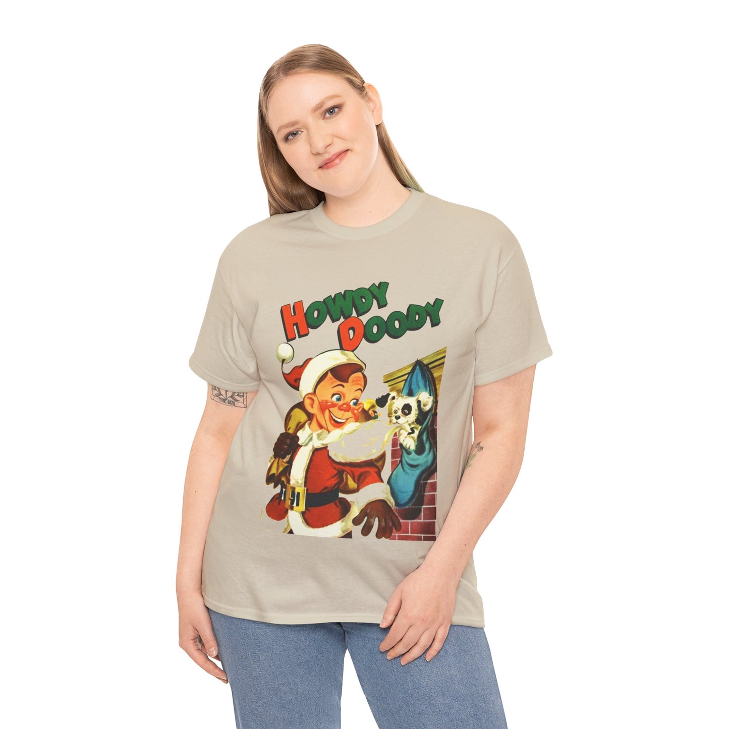 Howdy Doody Christmas T-shirt - Retro Au Go Go
