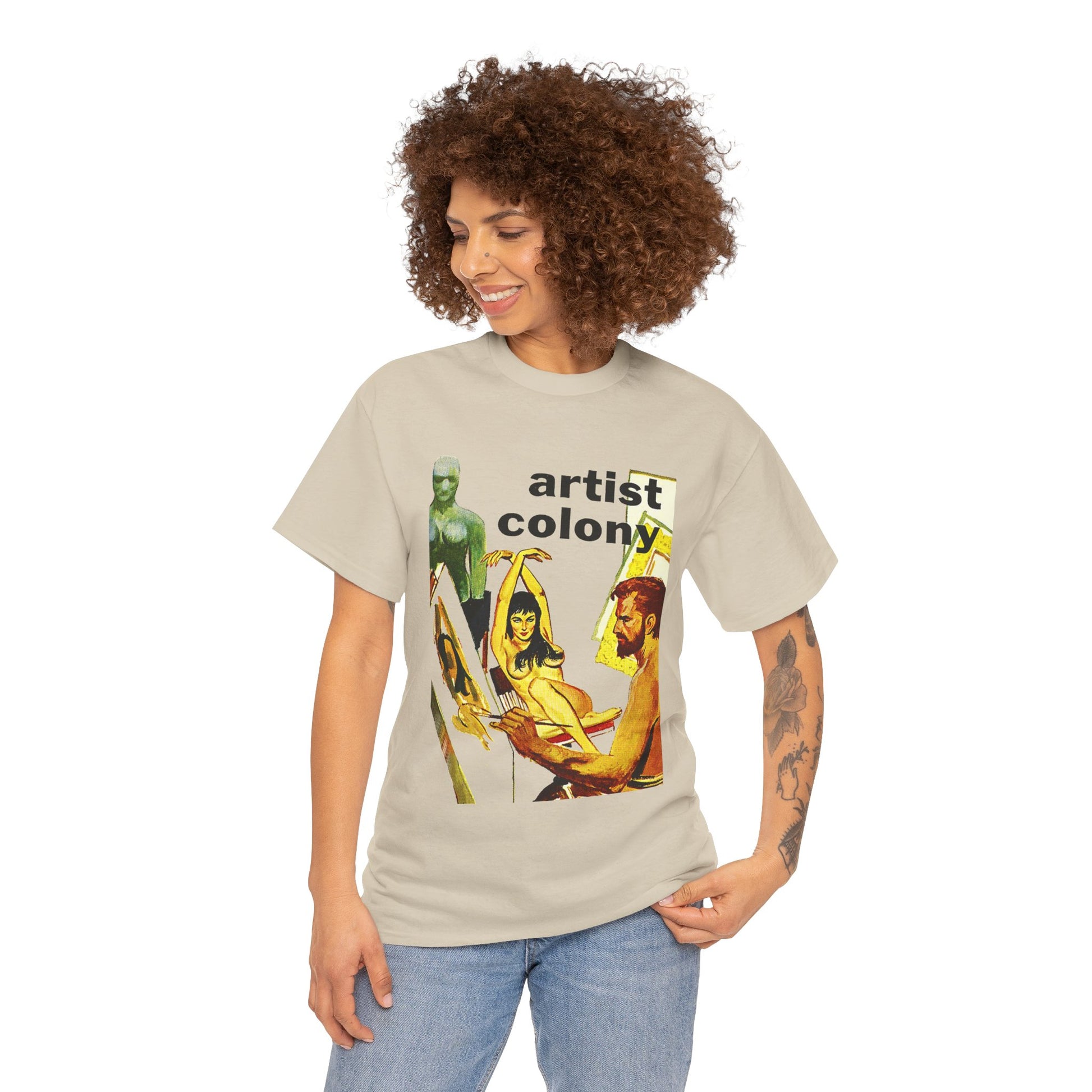 Artist Colony T-shirt - Retro Au Go Go