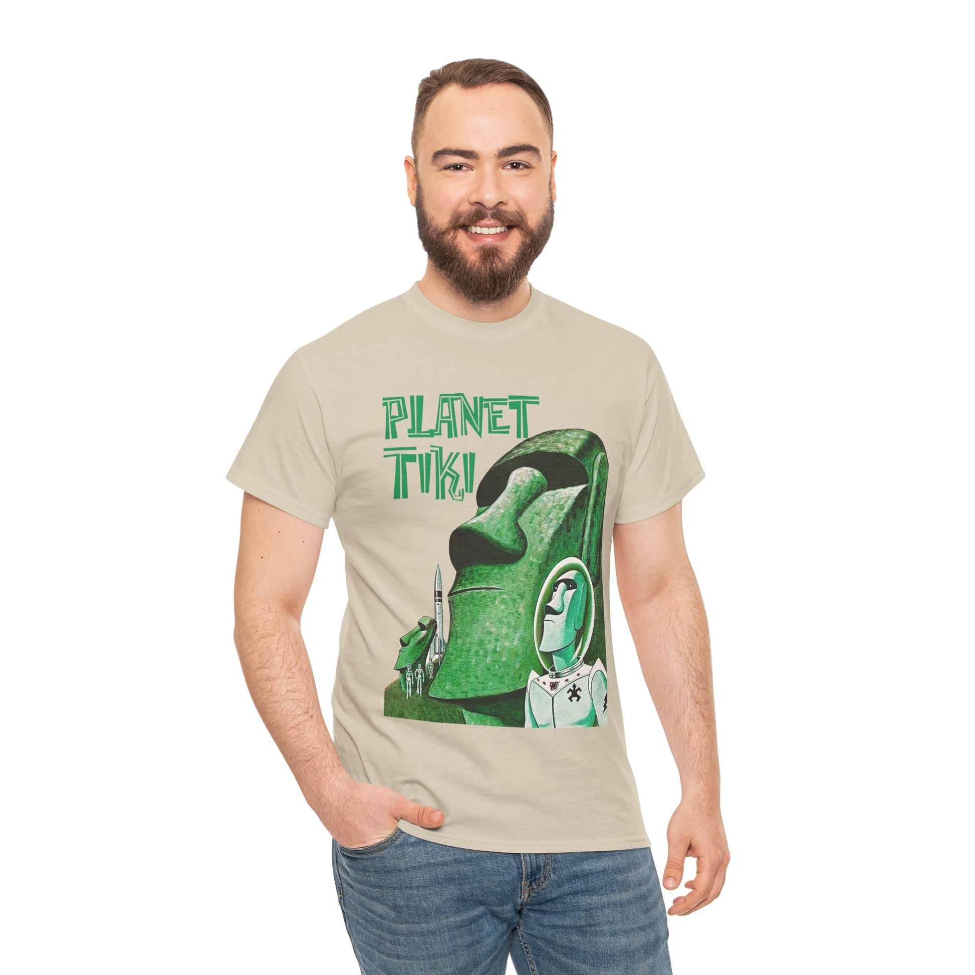 Planet Tiki T-shirt - Retro Au Go Go