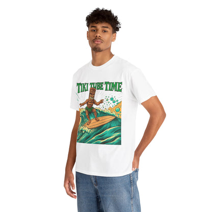 Tiki Tube Time T-shirt - Retro Au Go Go