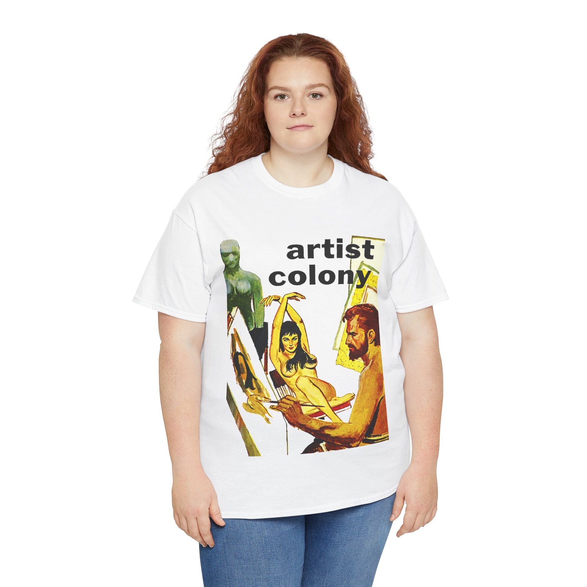 Artist Colony T-shirt - Retro Au Go Go