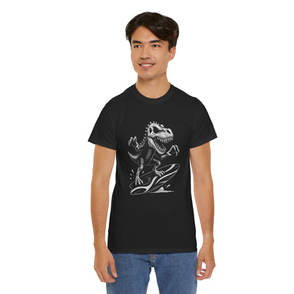 T - Rex Surfing T-shirt - Retro Au Go Go