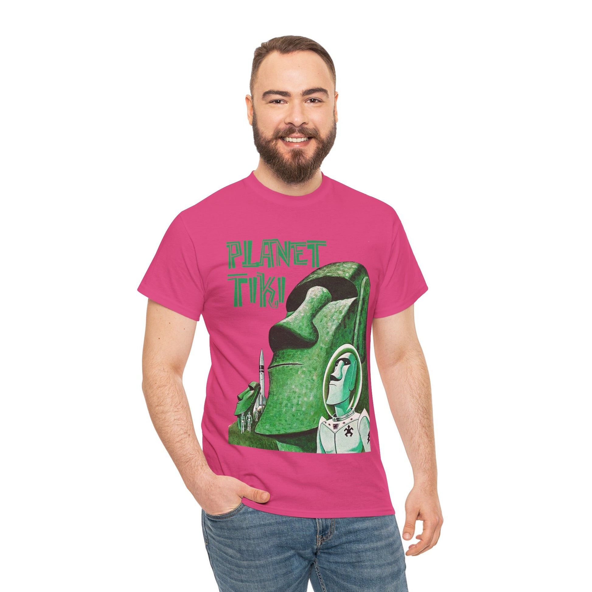 Planet Tiki T-shirt - Retro Au Go Go