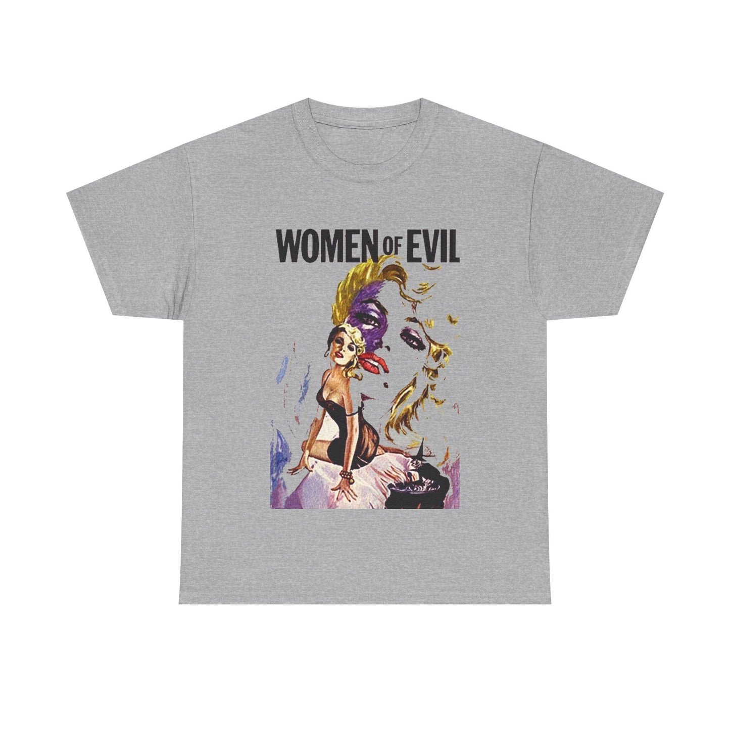 Women Of Evil T-shirt - Retro Au Go Go
