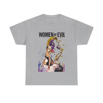 Women Of Evil T-shirt - Retro Au Go Go