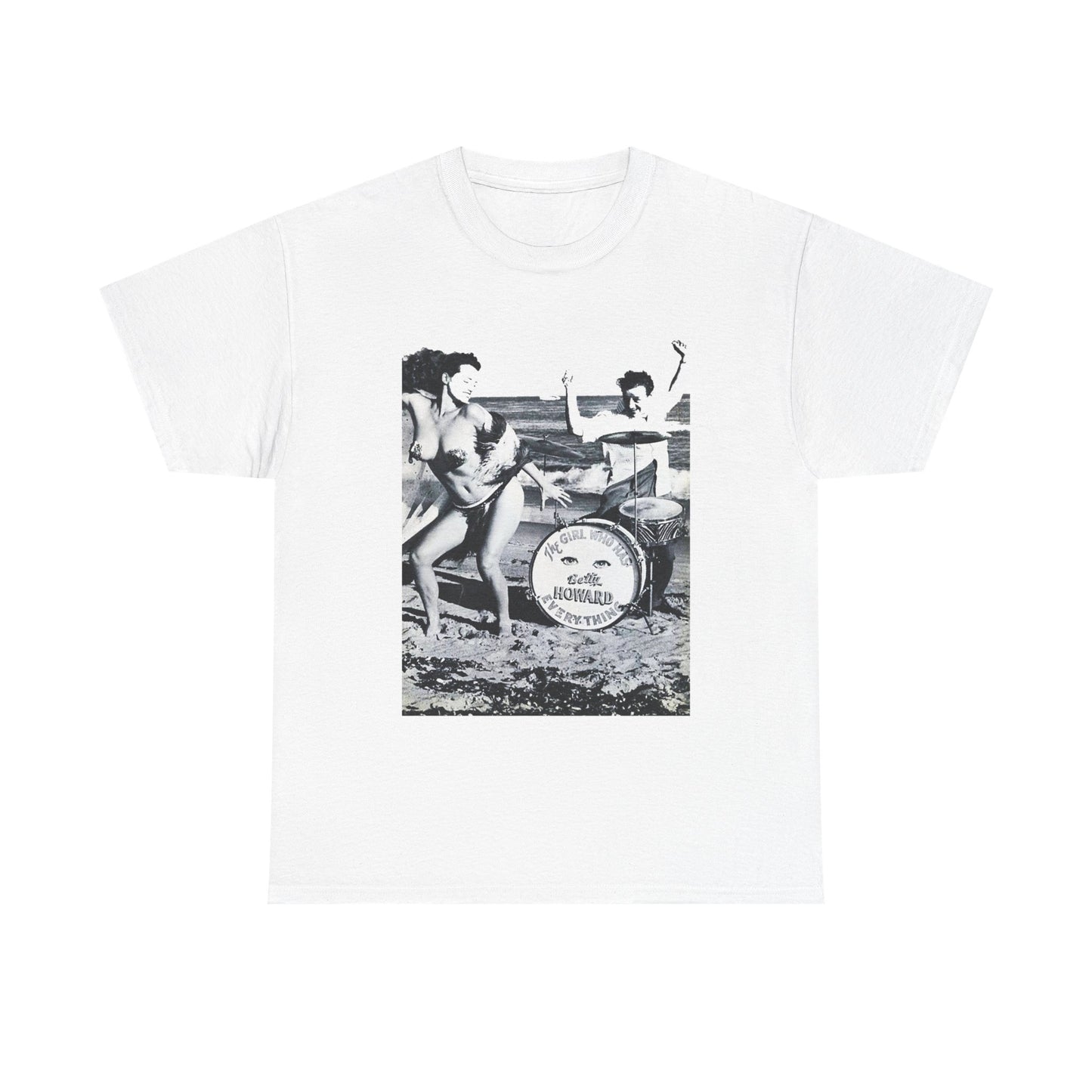 Beach Burlesque T-shirt - Retro Au Go Go