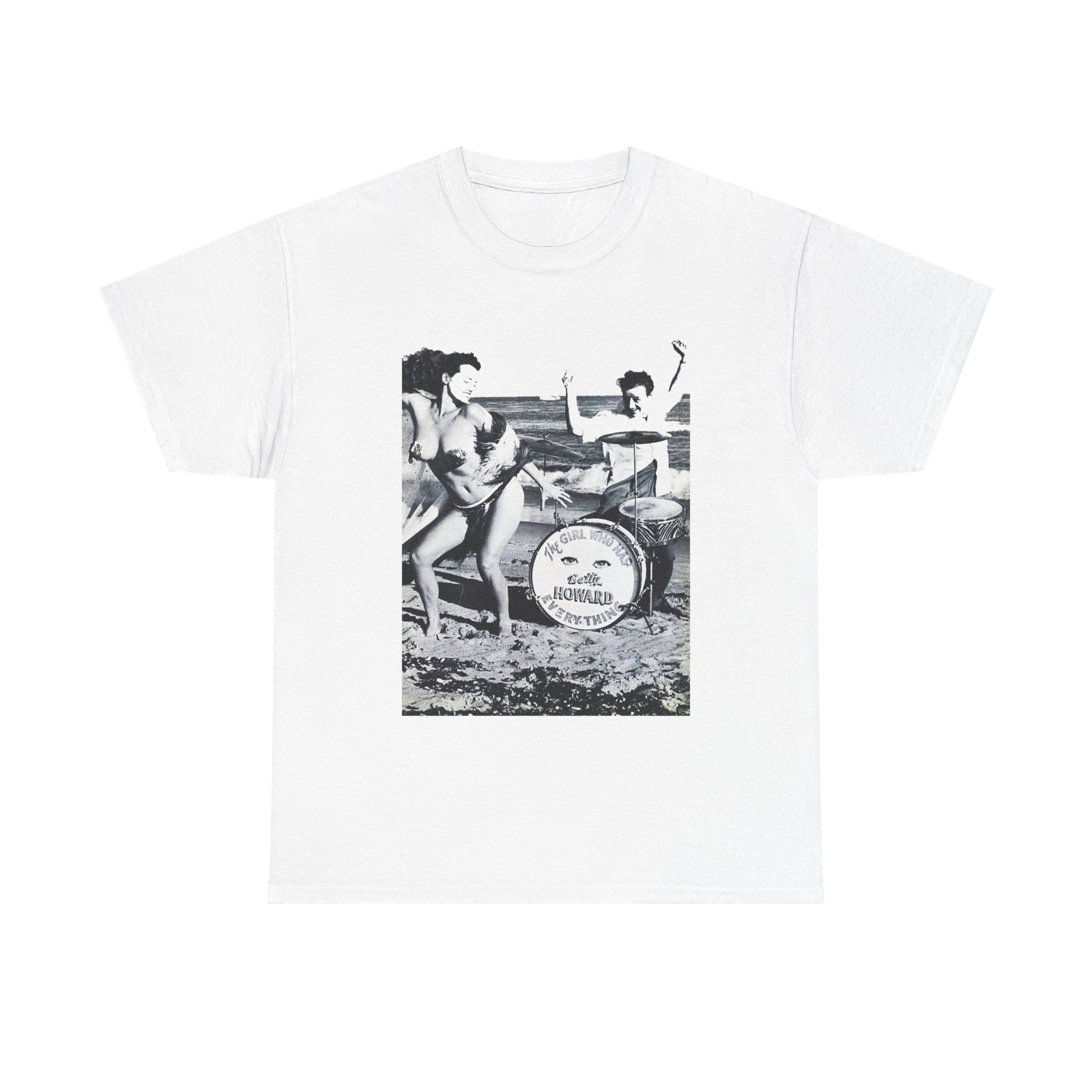 Beach Burlesque T-shirt - Retro Au Go Go