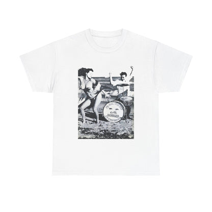 Beach Burlesque T-shirt - Retro Au Go Go