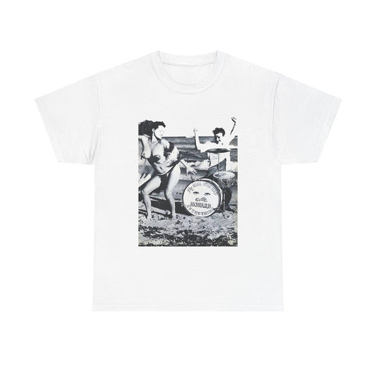 Beach Burlesque T-shirt - Retro Au Go Go