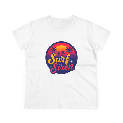 Surf Siren Womens T-shirt - Retro Au Go Go