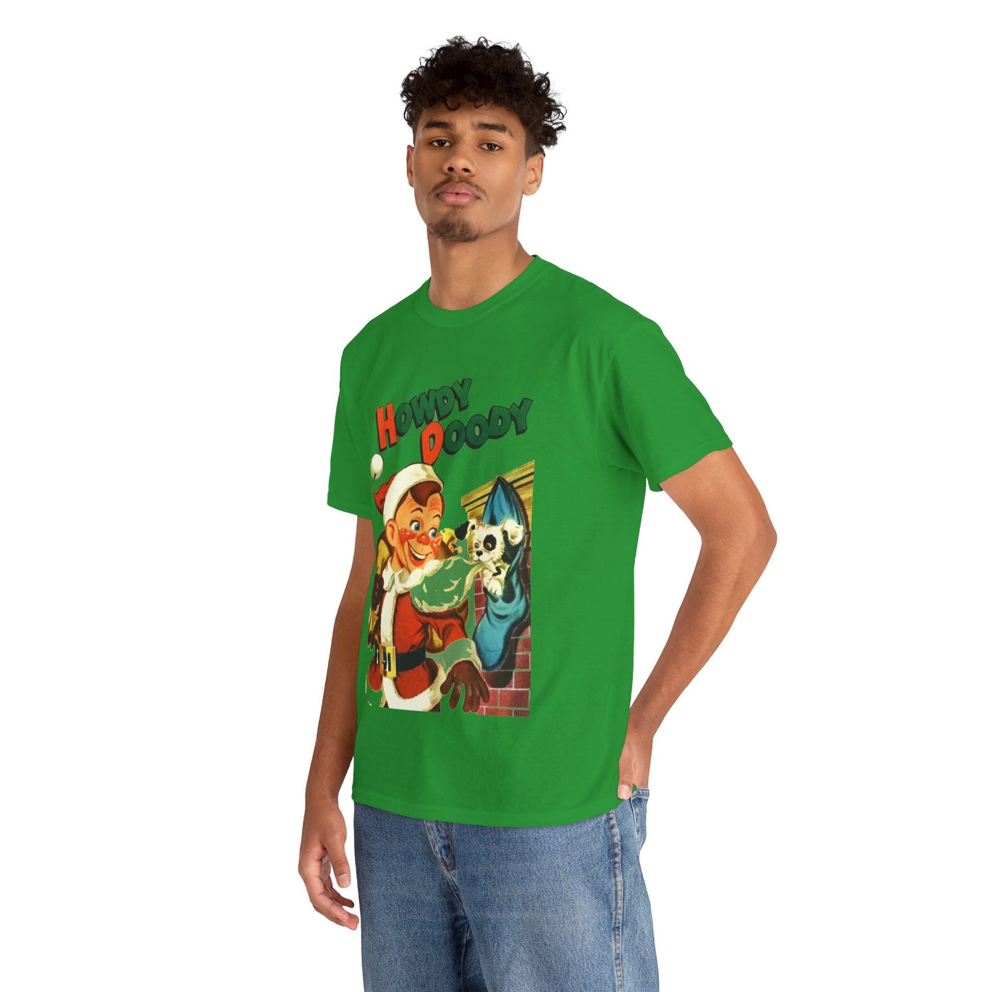 Howdy Doody Christmas T-shirt - Retro Au Go Go