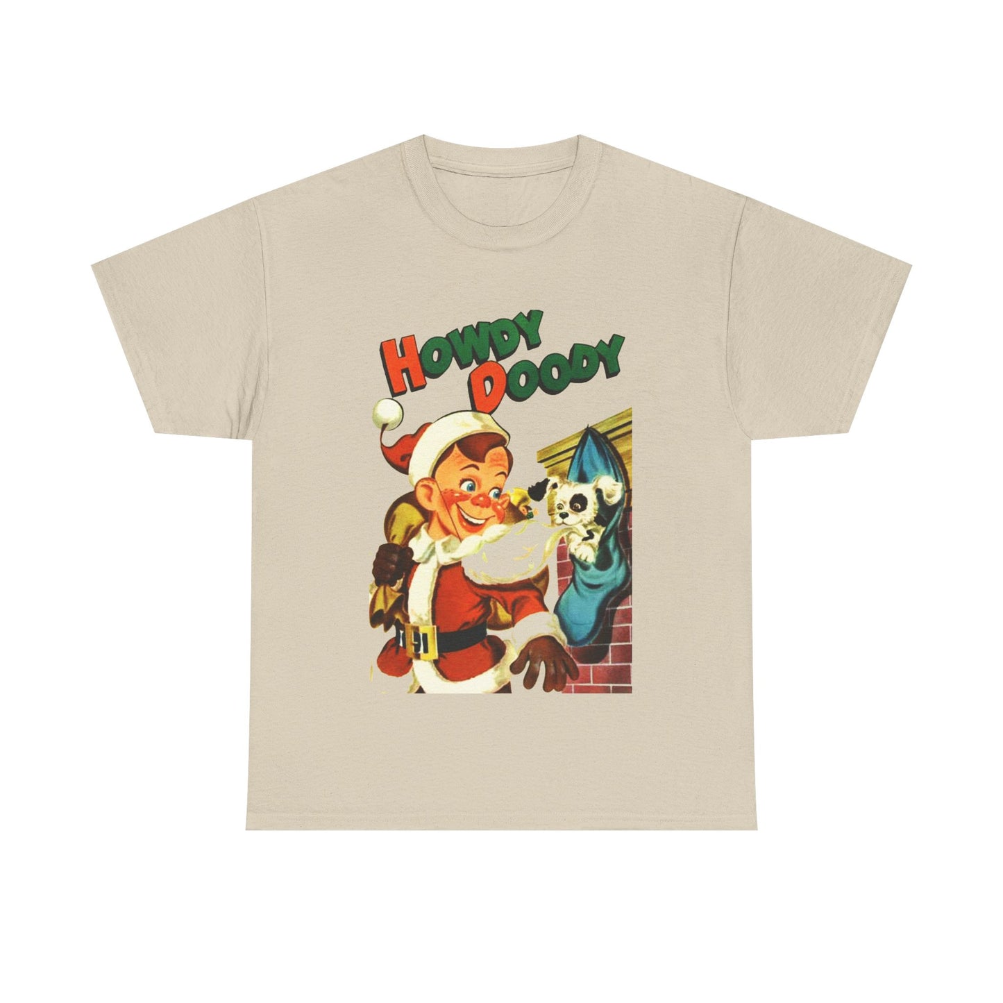 Howdy Doody Christmas T-shirt - Retro Au Go Go