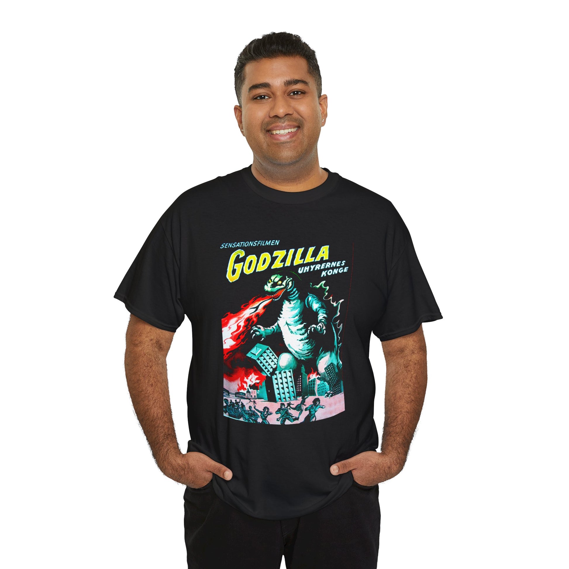 Godzilla T-shirt - Retro Au Go Go