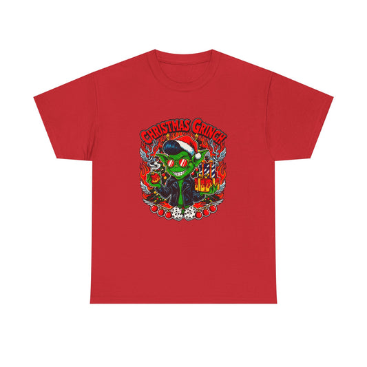 Christmas Grinch T-shirt - Retro Au Go Go