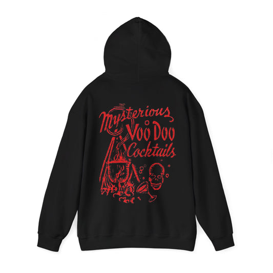 Mysterious Voodoo Cocktails Hooded Sweatshirt