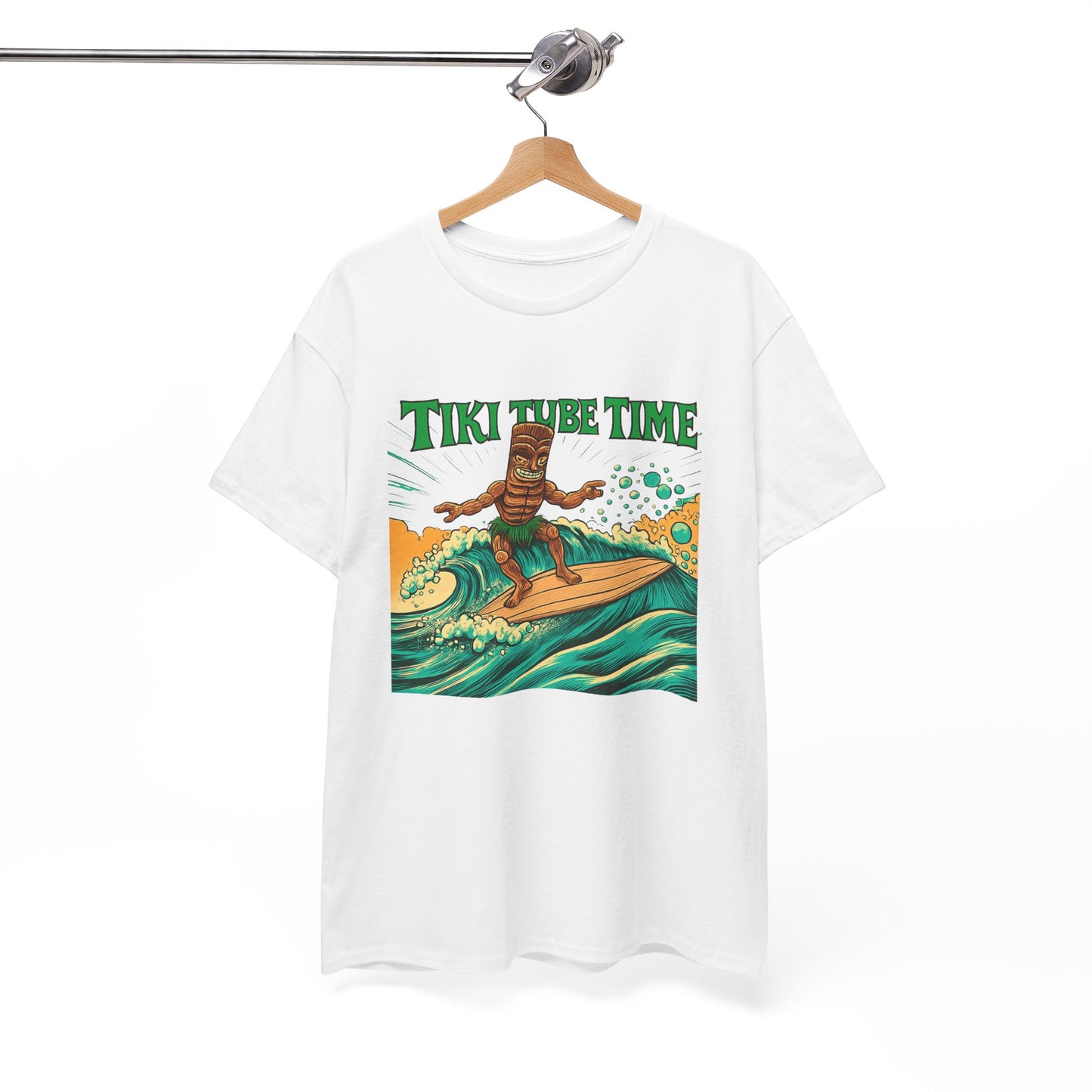 Tiki Tube Time T-shirt - Retro Au Go Go