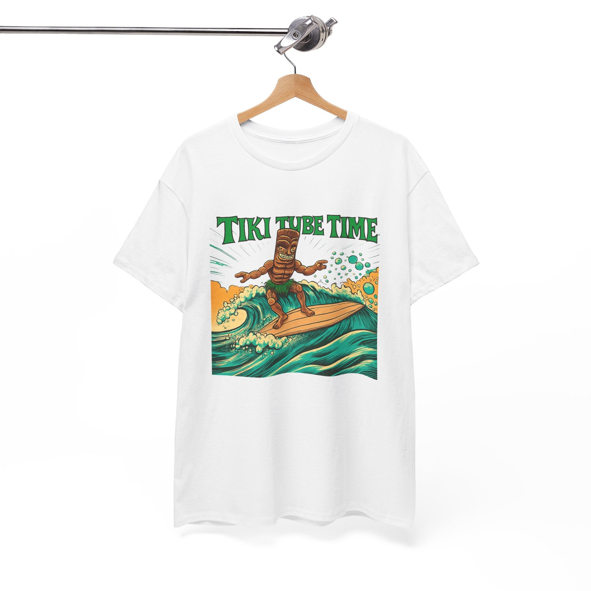 Tiki Tube Time T-shirt - Retro Au Go Go