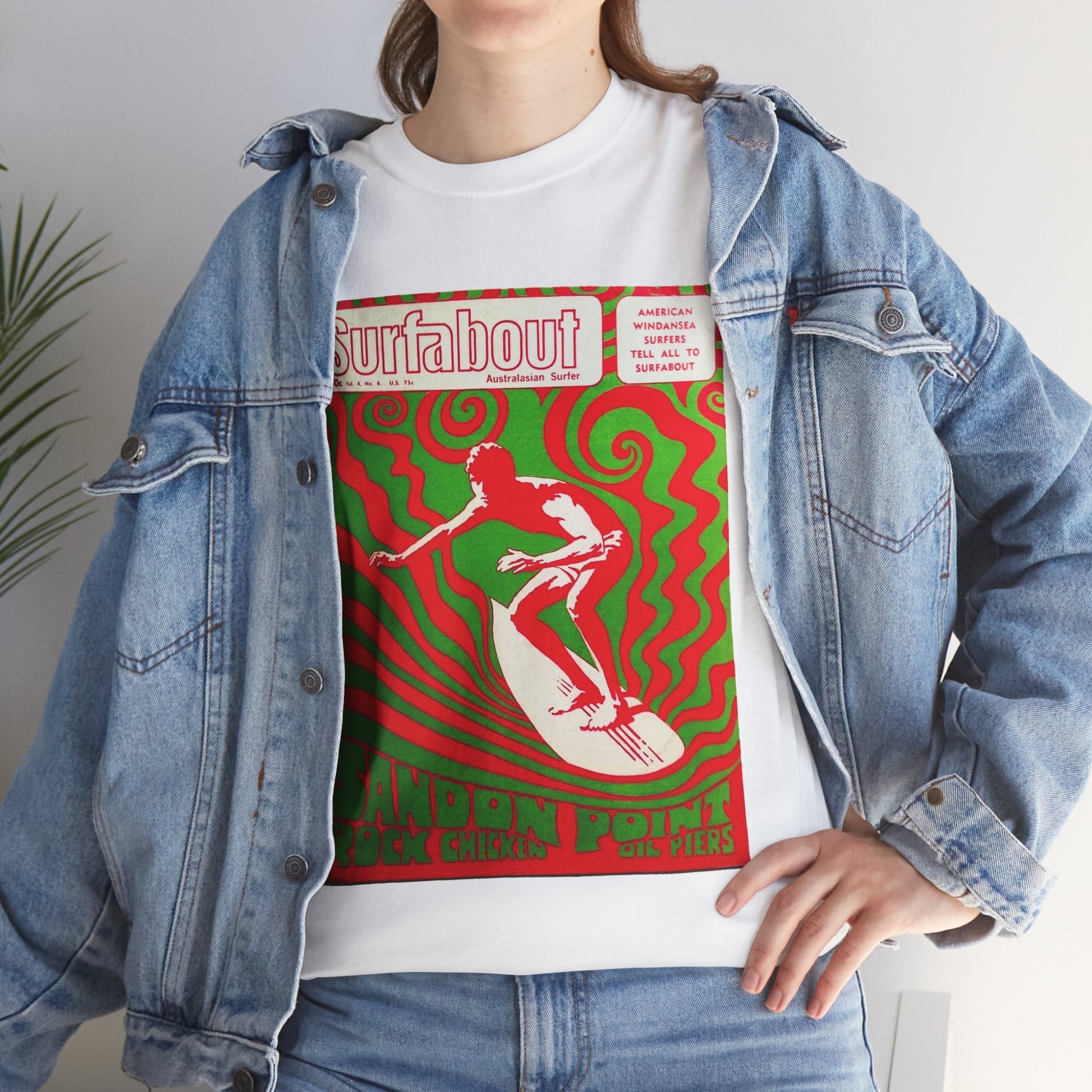 Surfabout Magazine T-shirt - Retro Au Go Go