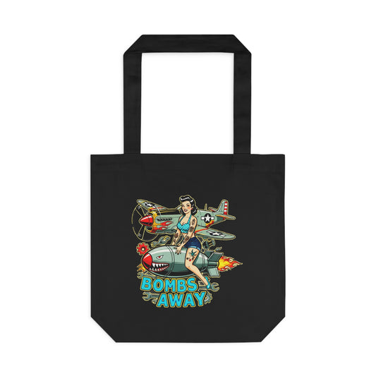 Bombs Away Tote Bag - Retro Au Go Go