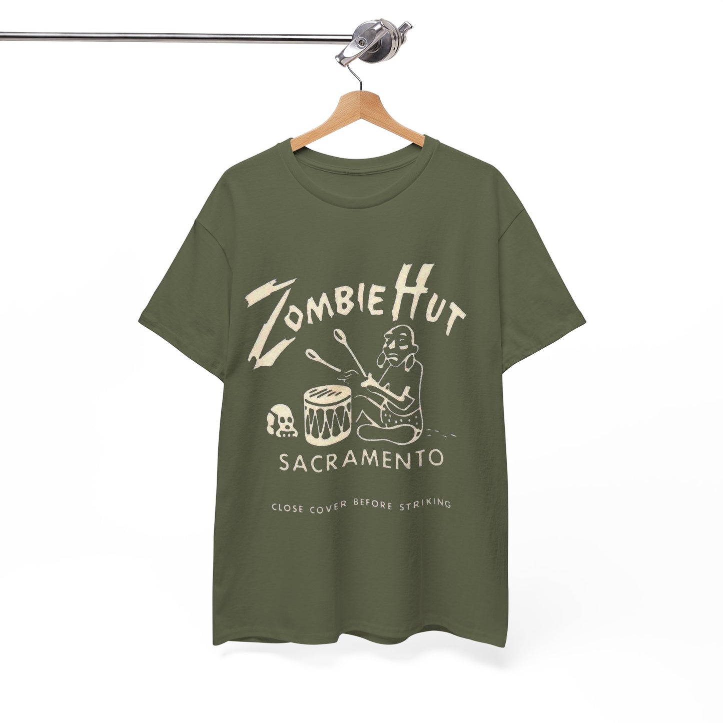 Zombie Hut T-Shirt - Retro Au Go Go