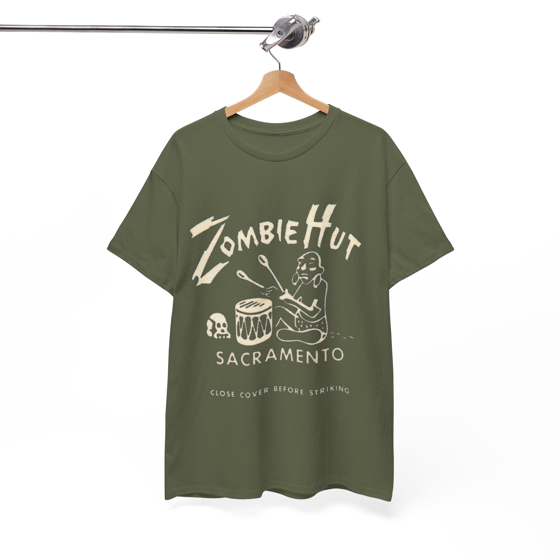 Zombie Hut T-Shirt - Retro Au Go Go